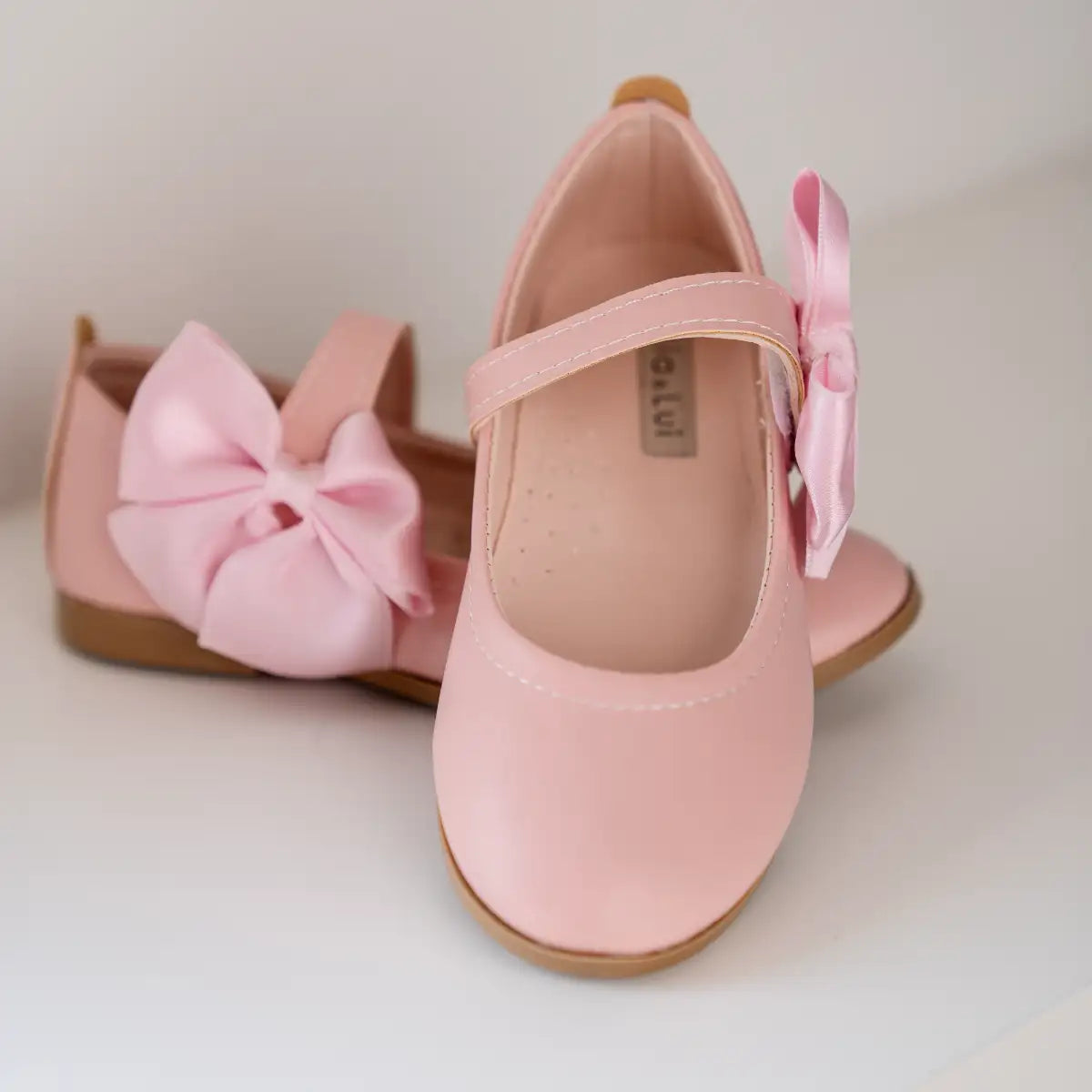 Blush Bow Shoes