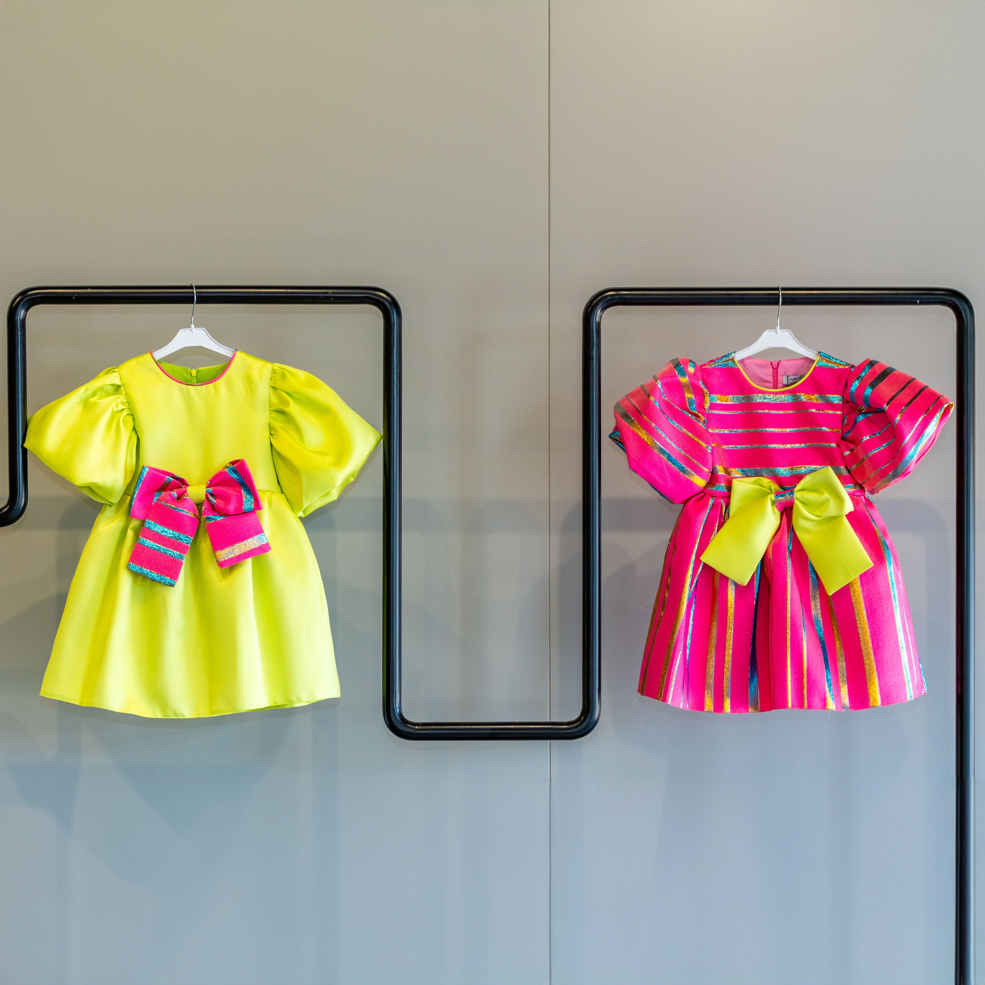 Neon Bow Dress