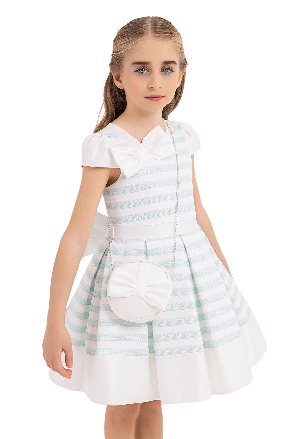 Striped Bow Dress