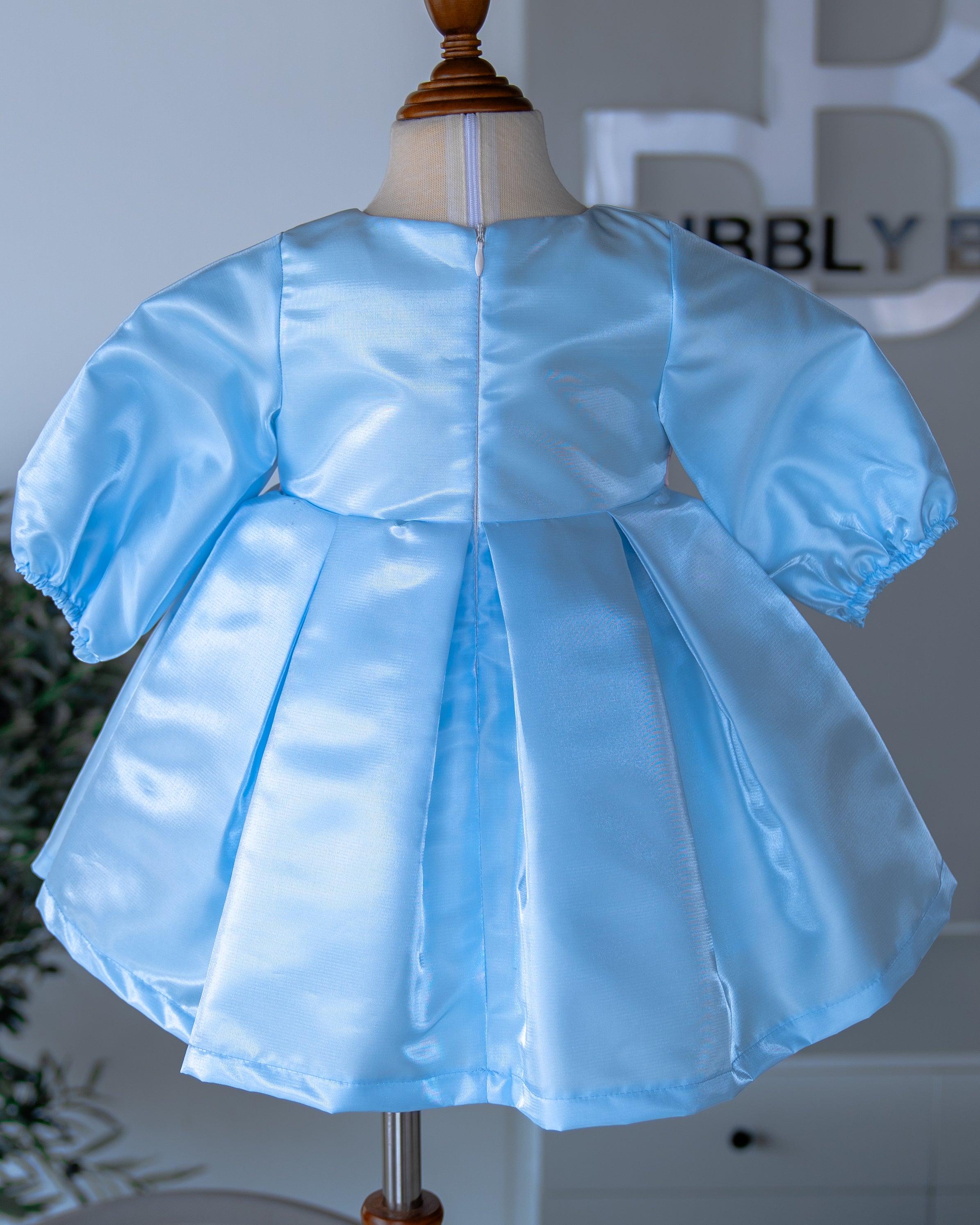 Satin Sky Dress