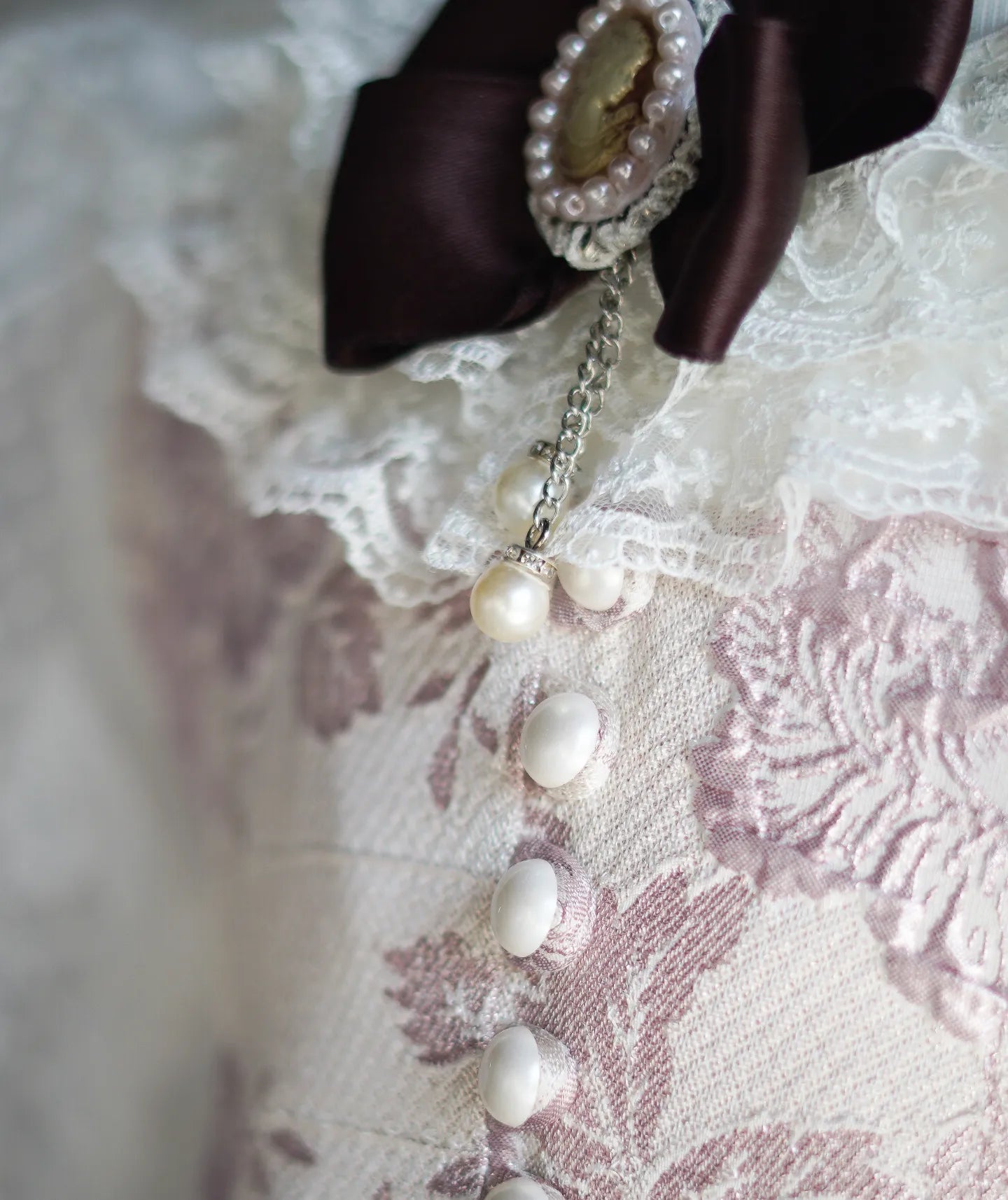 Vintage Jacquard Dress