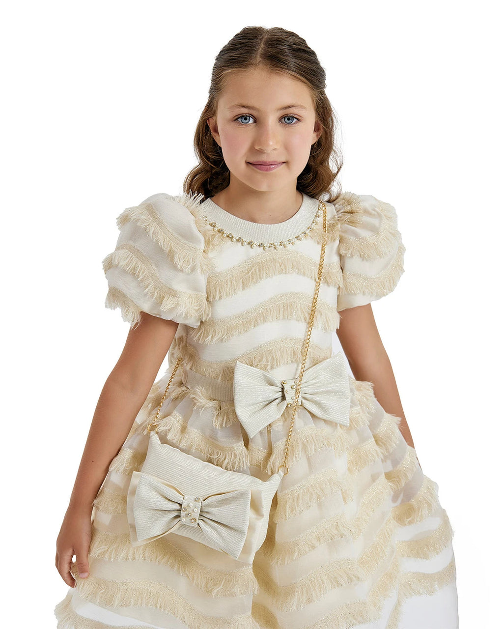 Golden Layers Dress