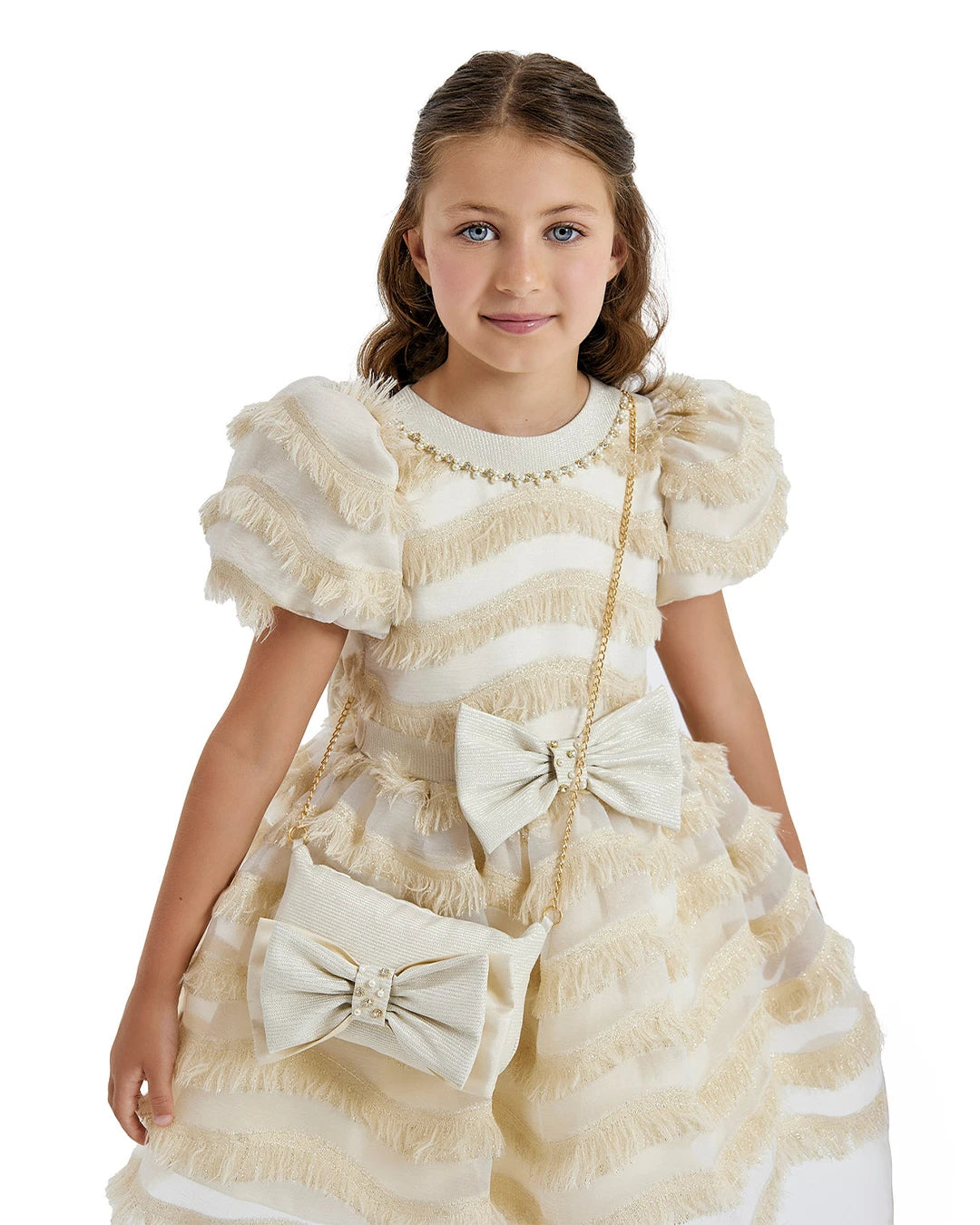 Golden Layers Dress