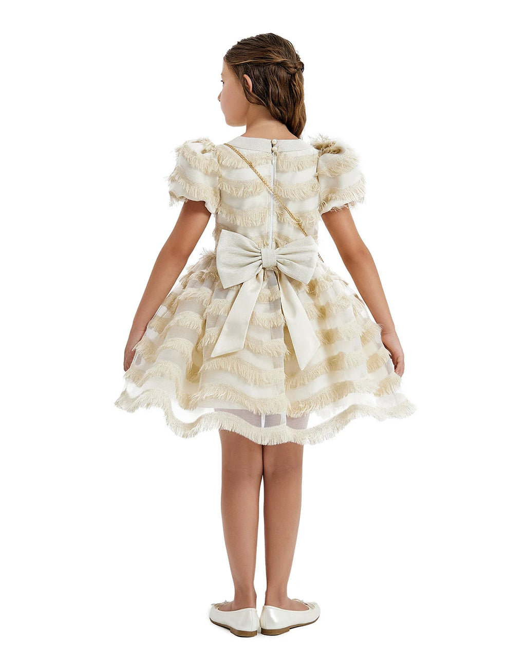 Golden Layers Dress