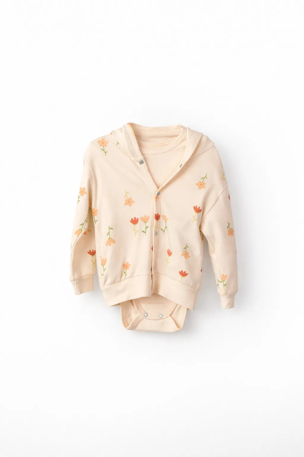 Floral Cotton Baby Set