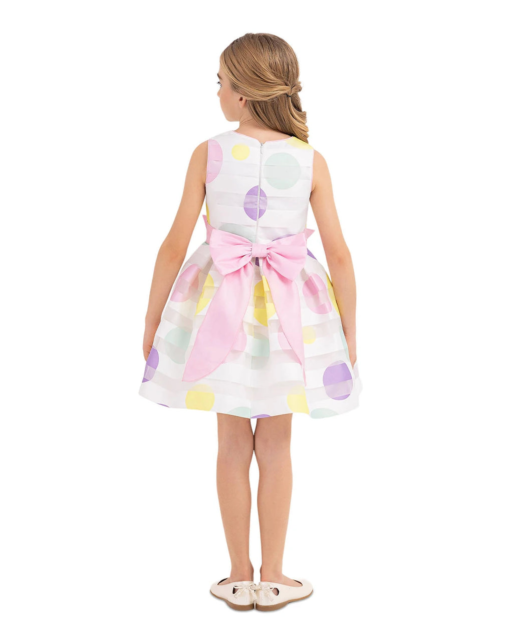 Colored balloon dress