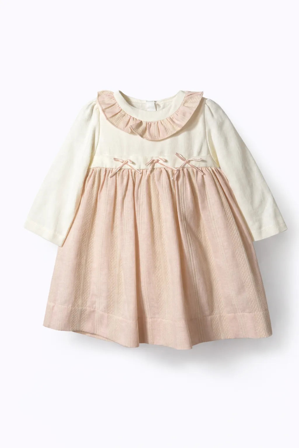 Cotton Long Sleeve Baby Dress