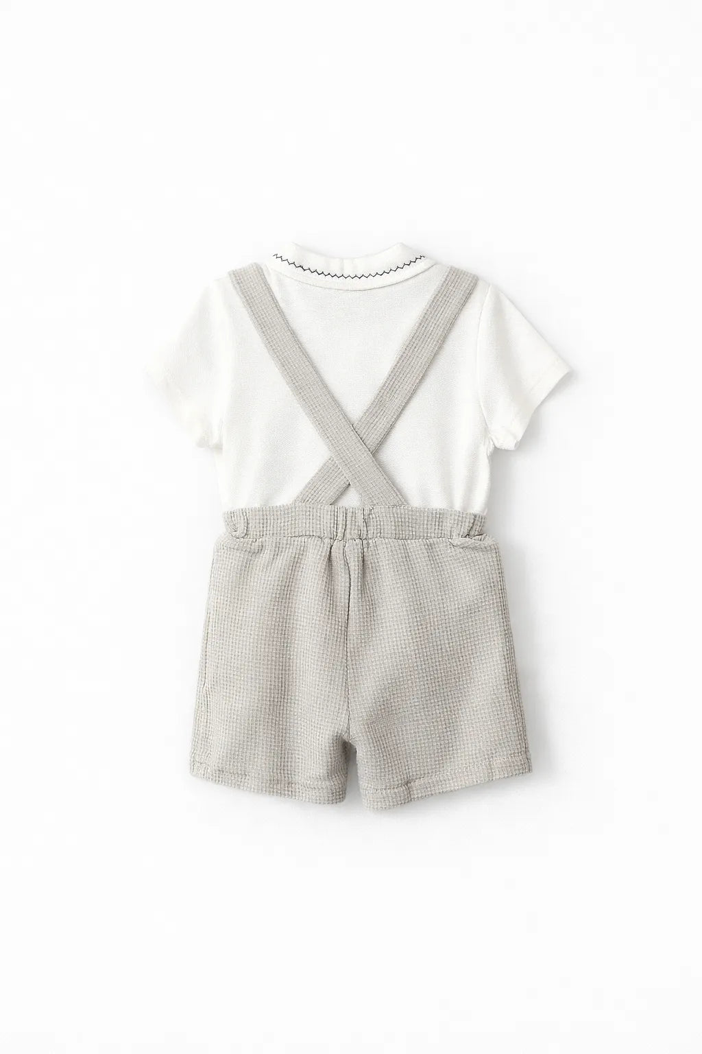 Baby boy cotton shirt set
