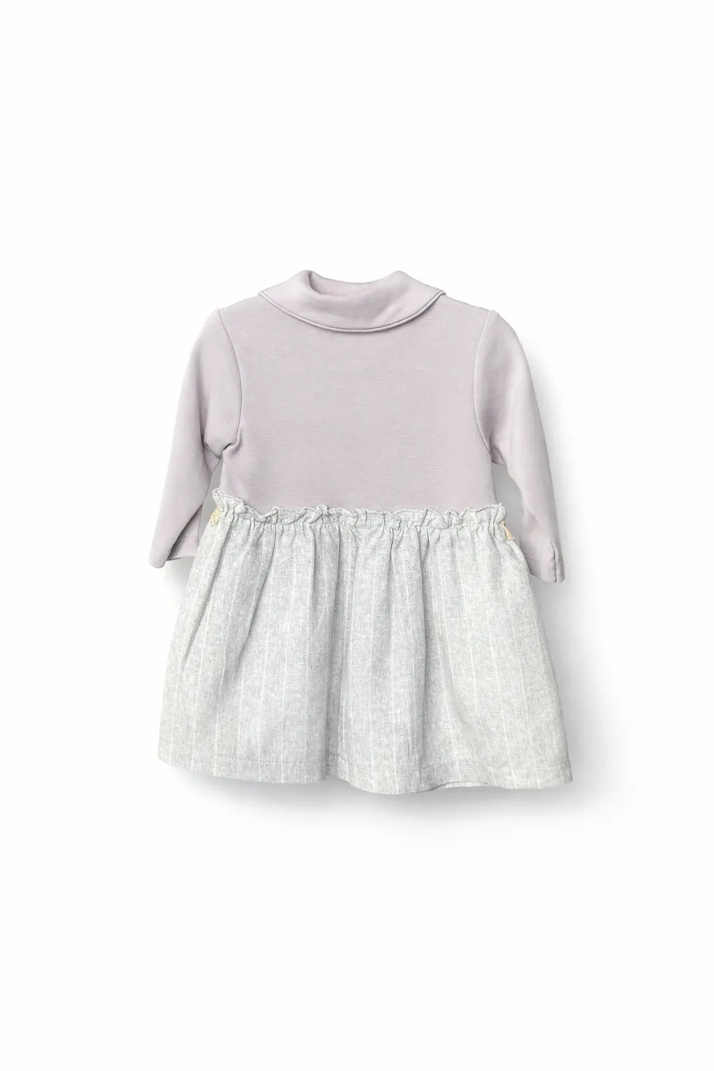 Baby girl, cotton long sleeve dress