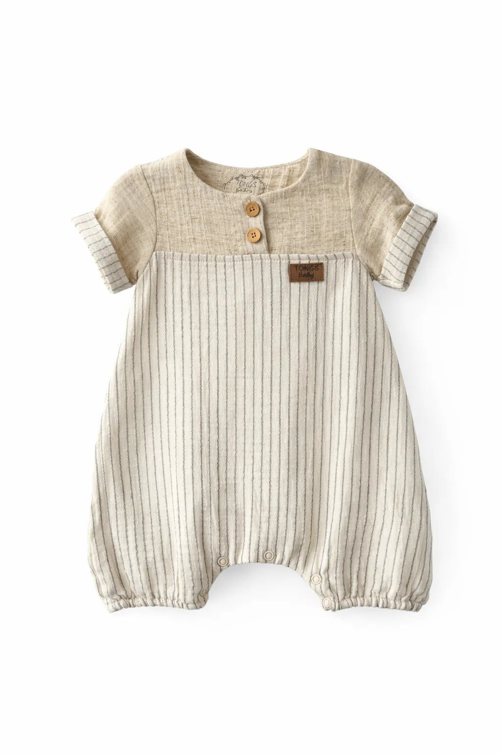 Lightweight baby boy overall