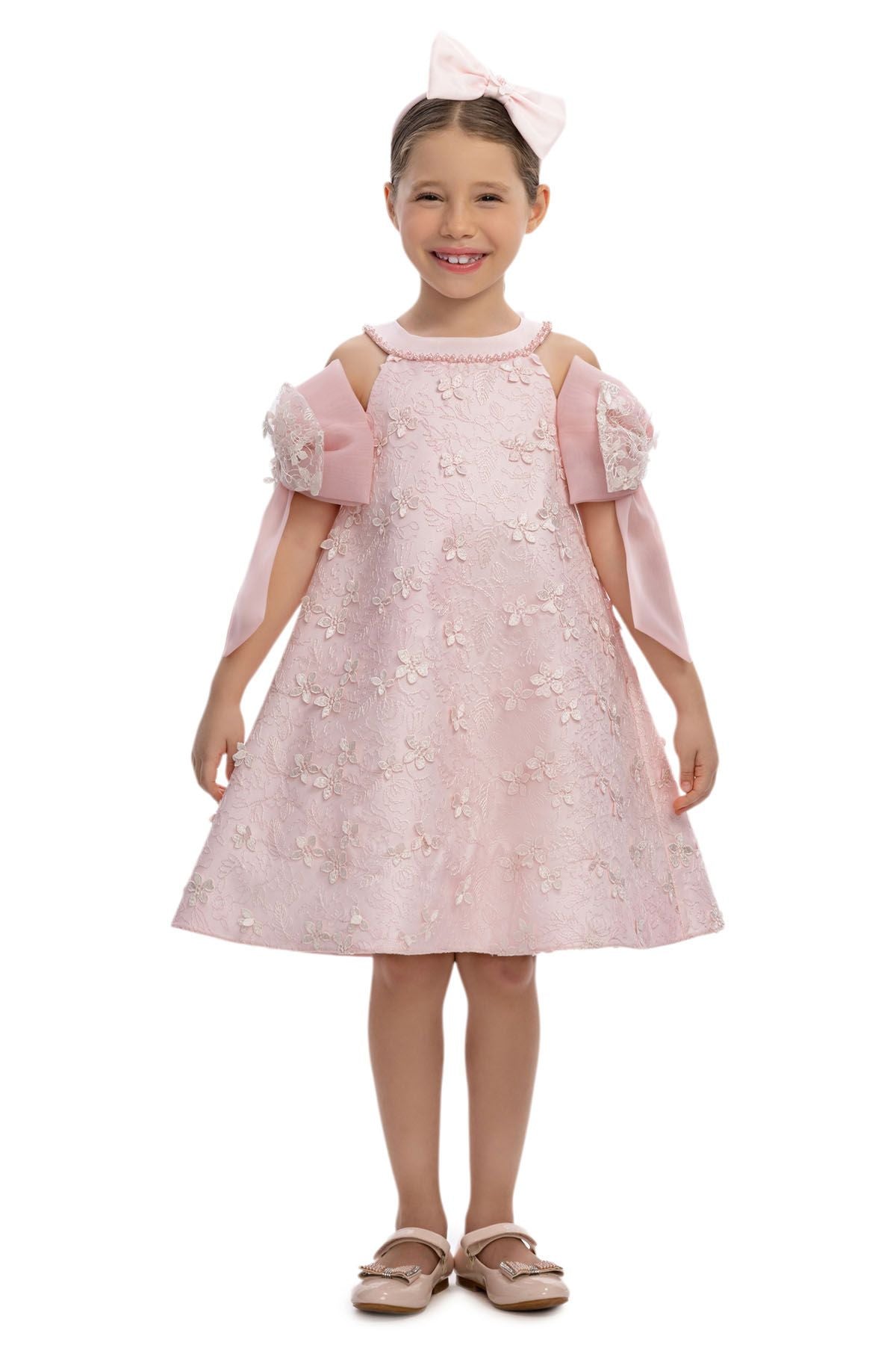 Petal wedding dress