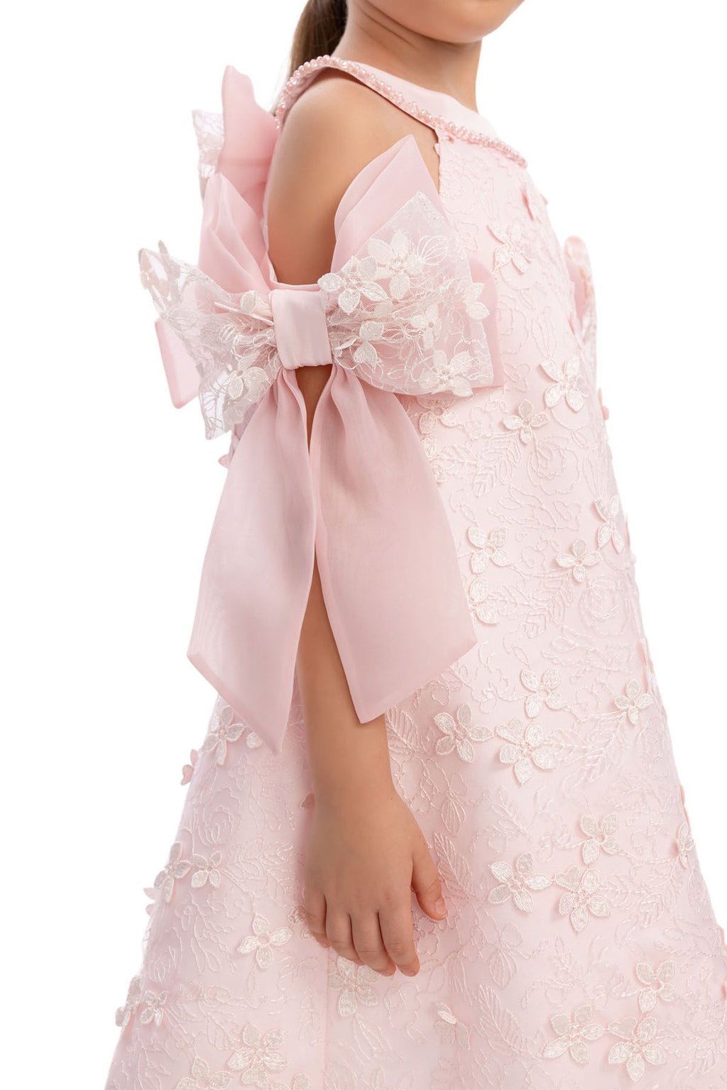 Petal wedding dress