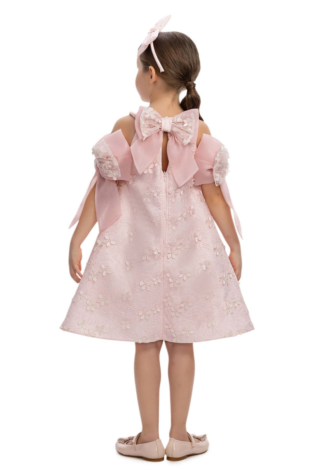 Petal wedding dress