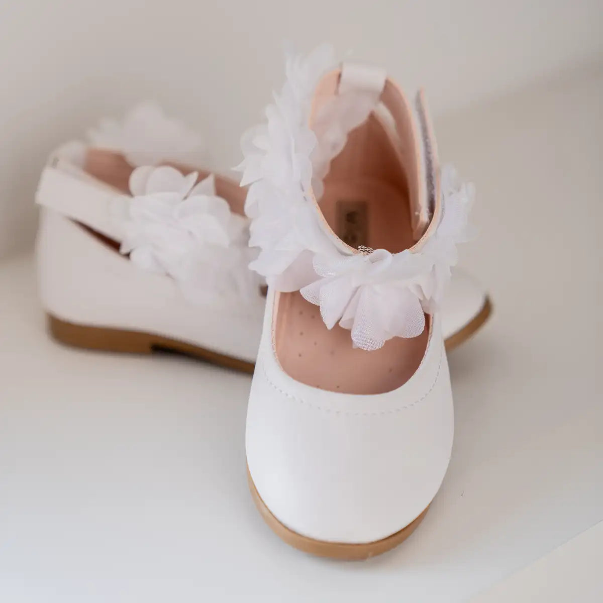 White Blossom Shoes