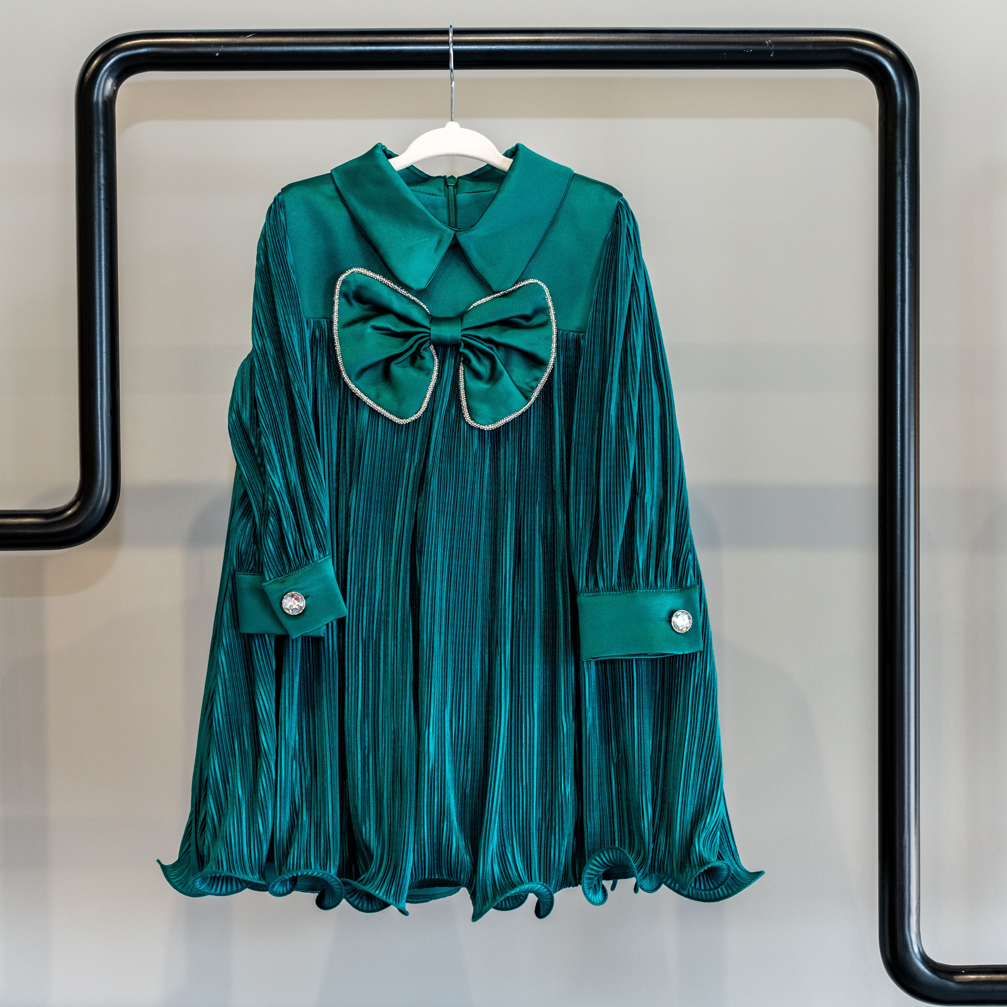 Velour Elegance Dress