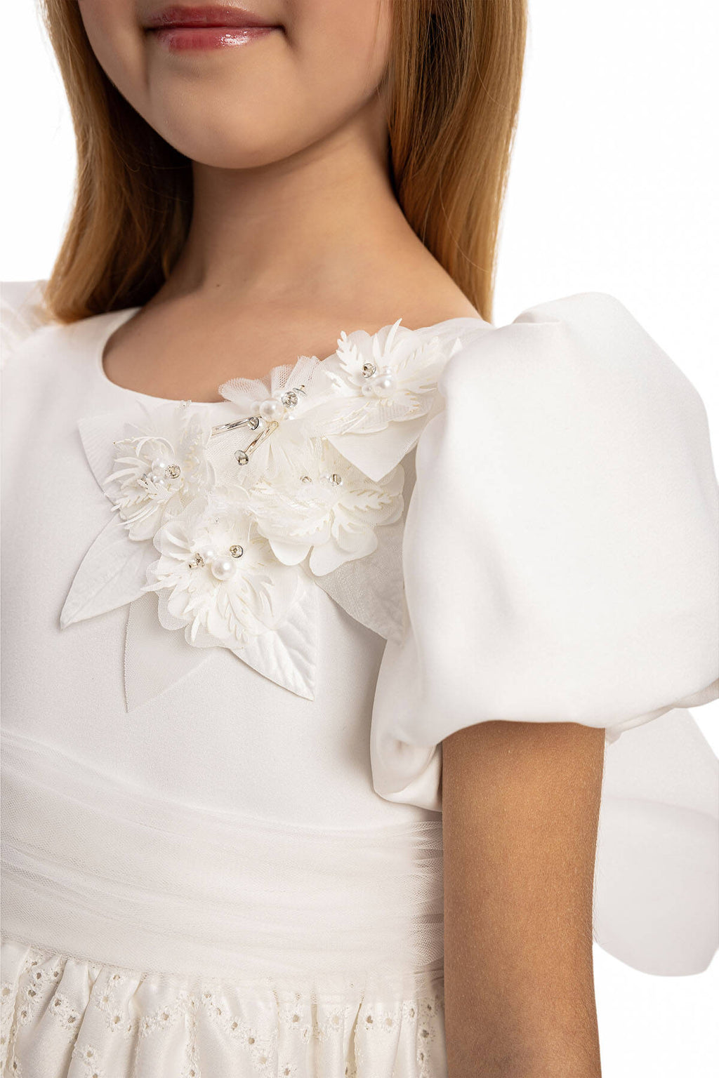 White Flower Dress
