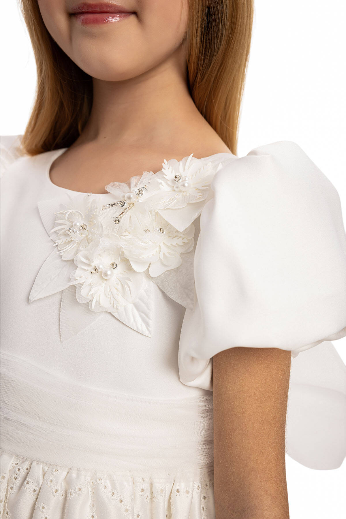 White Flower Dress