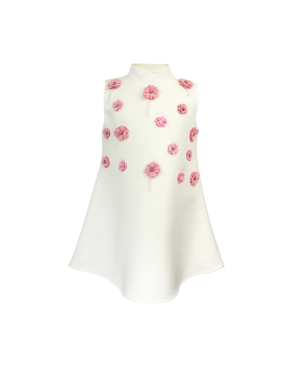 High neck dress