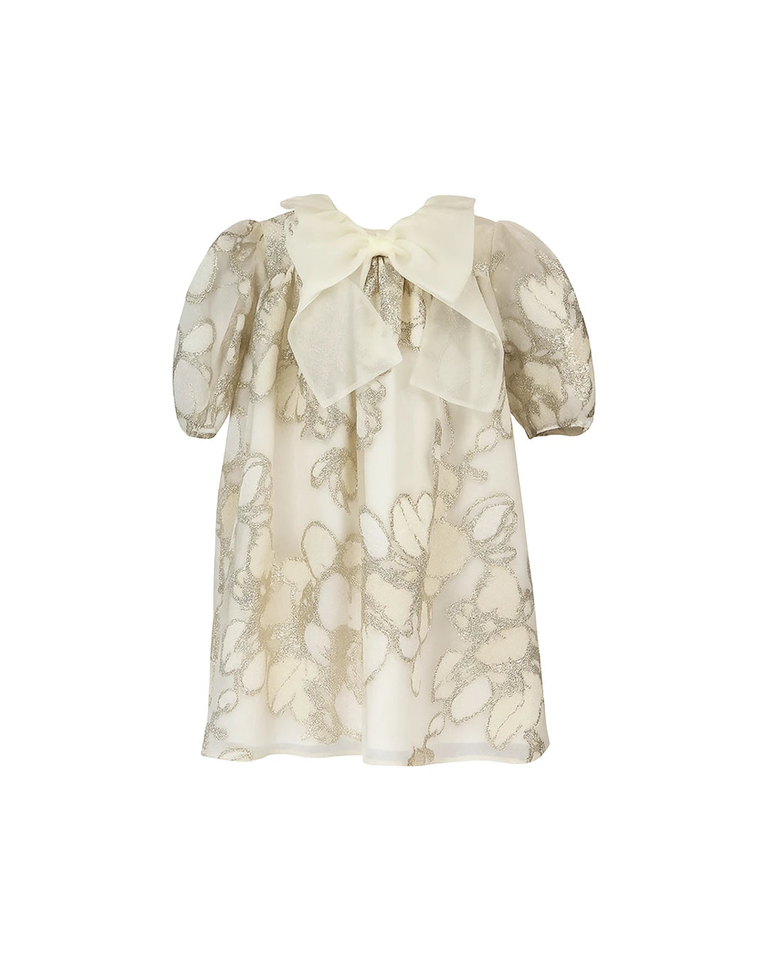 Ivory glittery dress