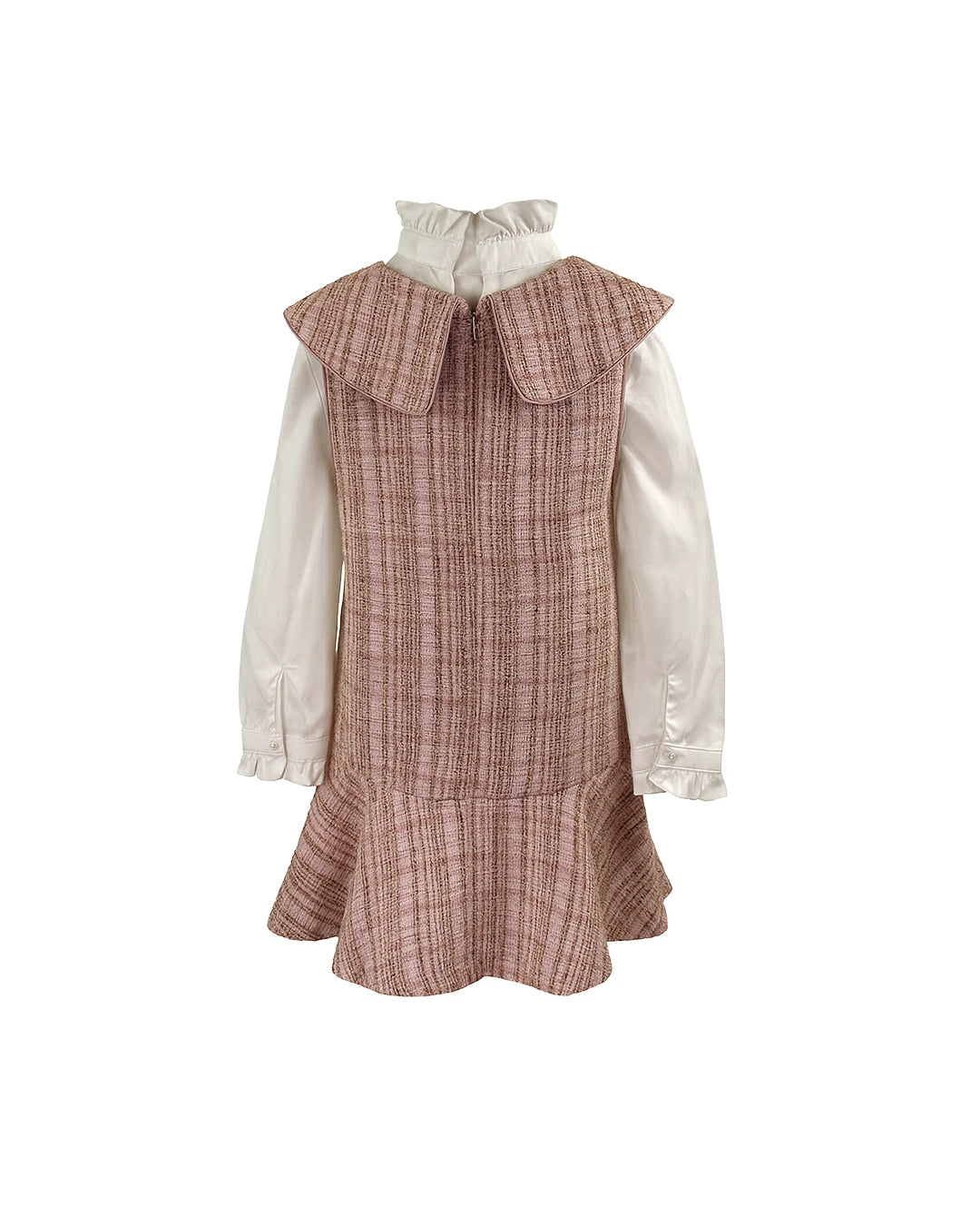 Rose Tweed Dress