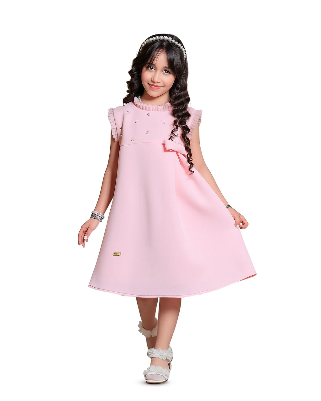 Pearled Pink Dress
