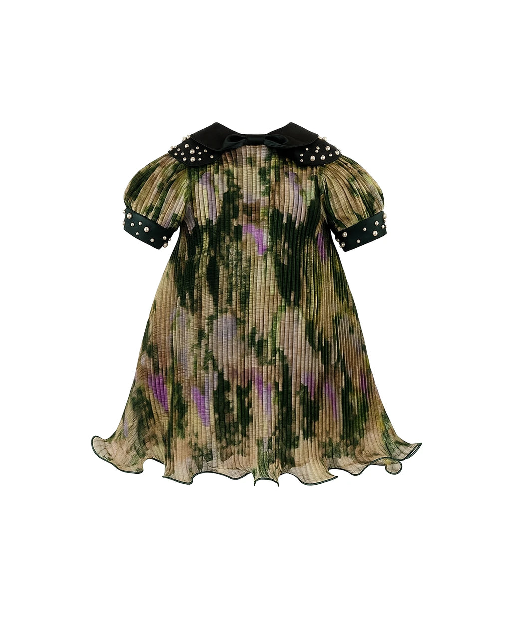 Pearled Neck Dress