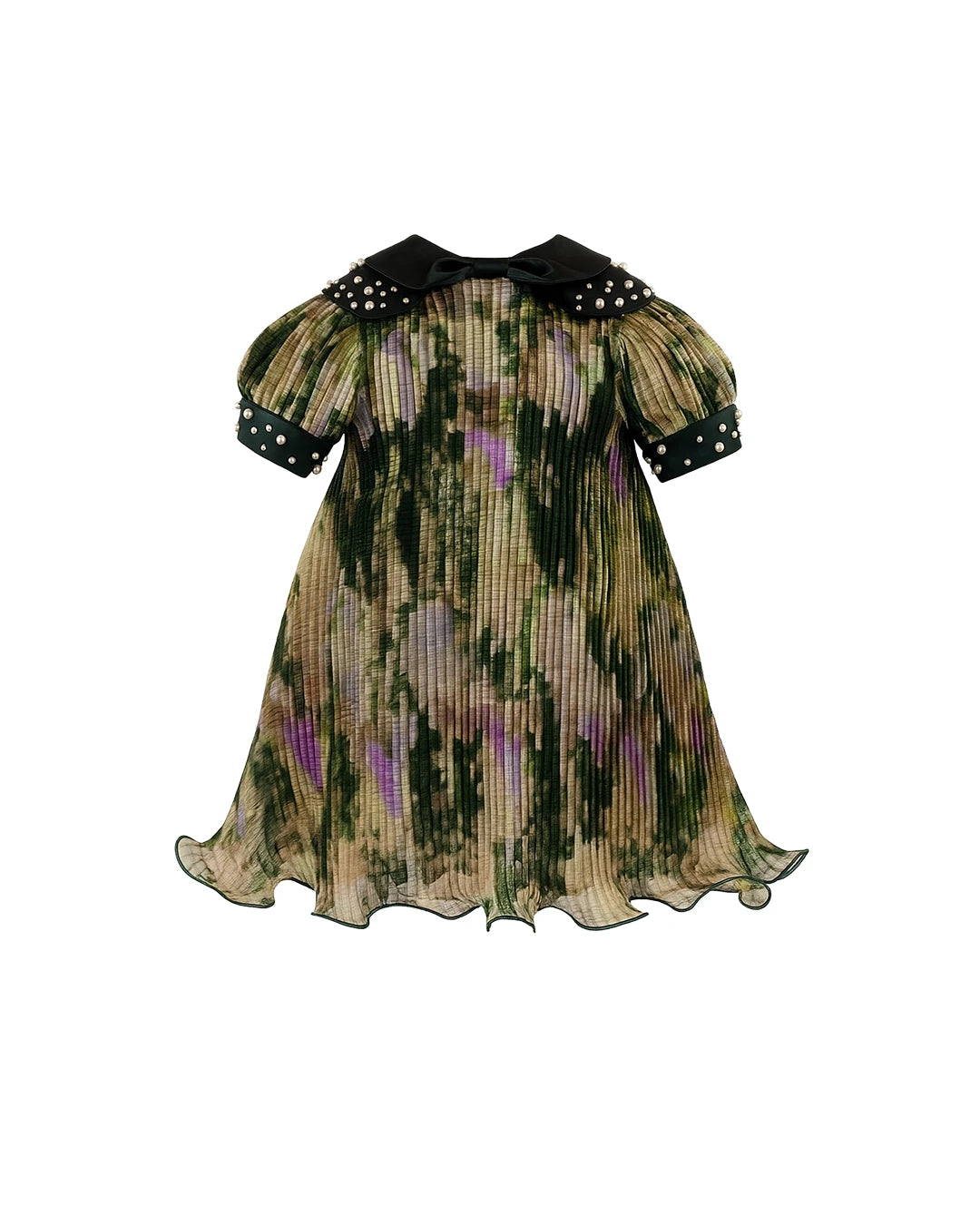 Pearled Neck Dress