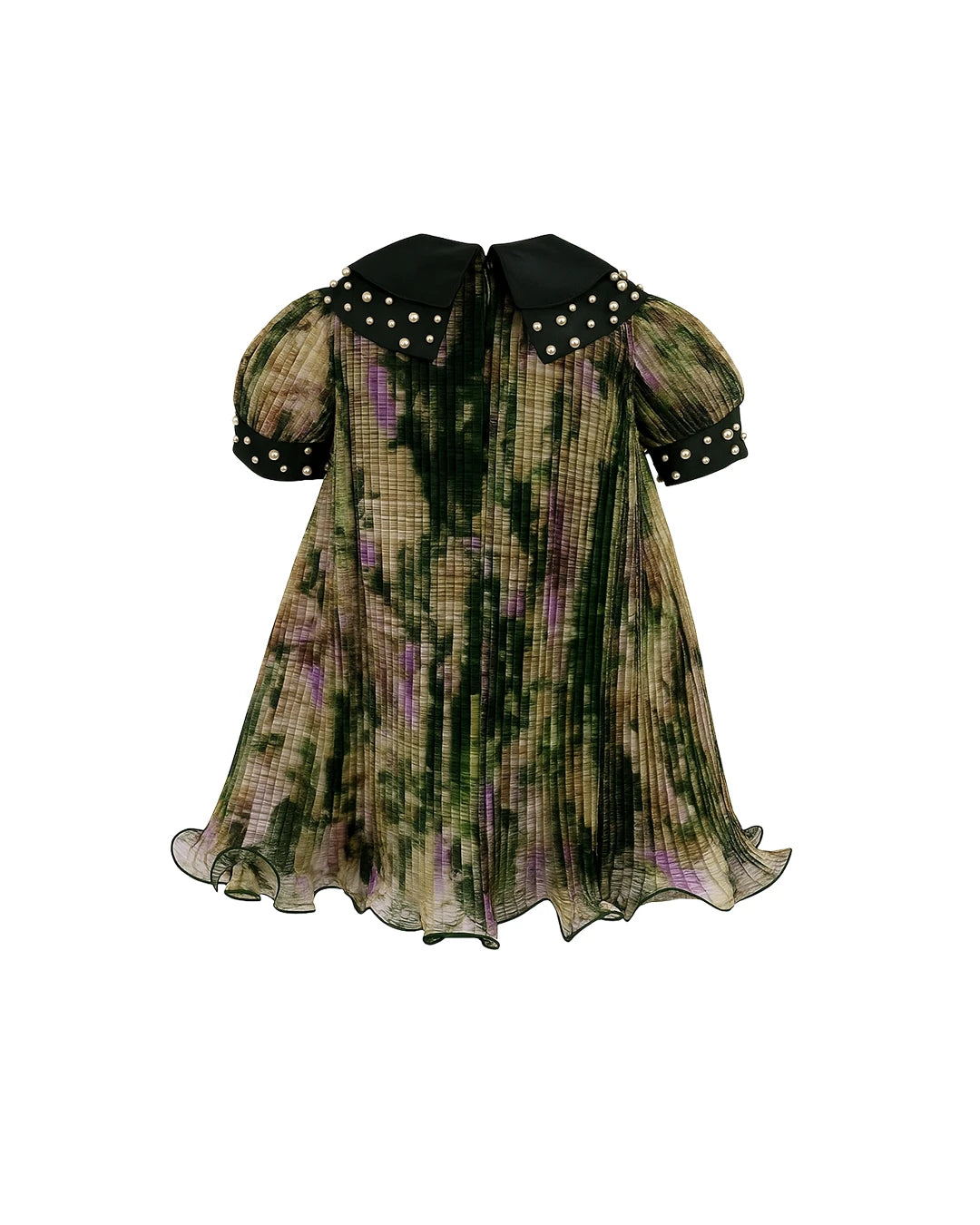 Pearled Neck Dress