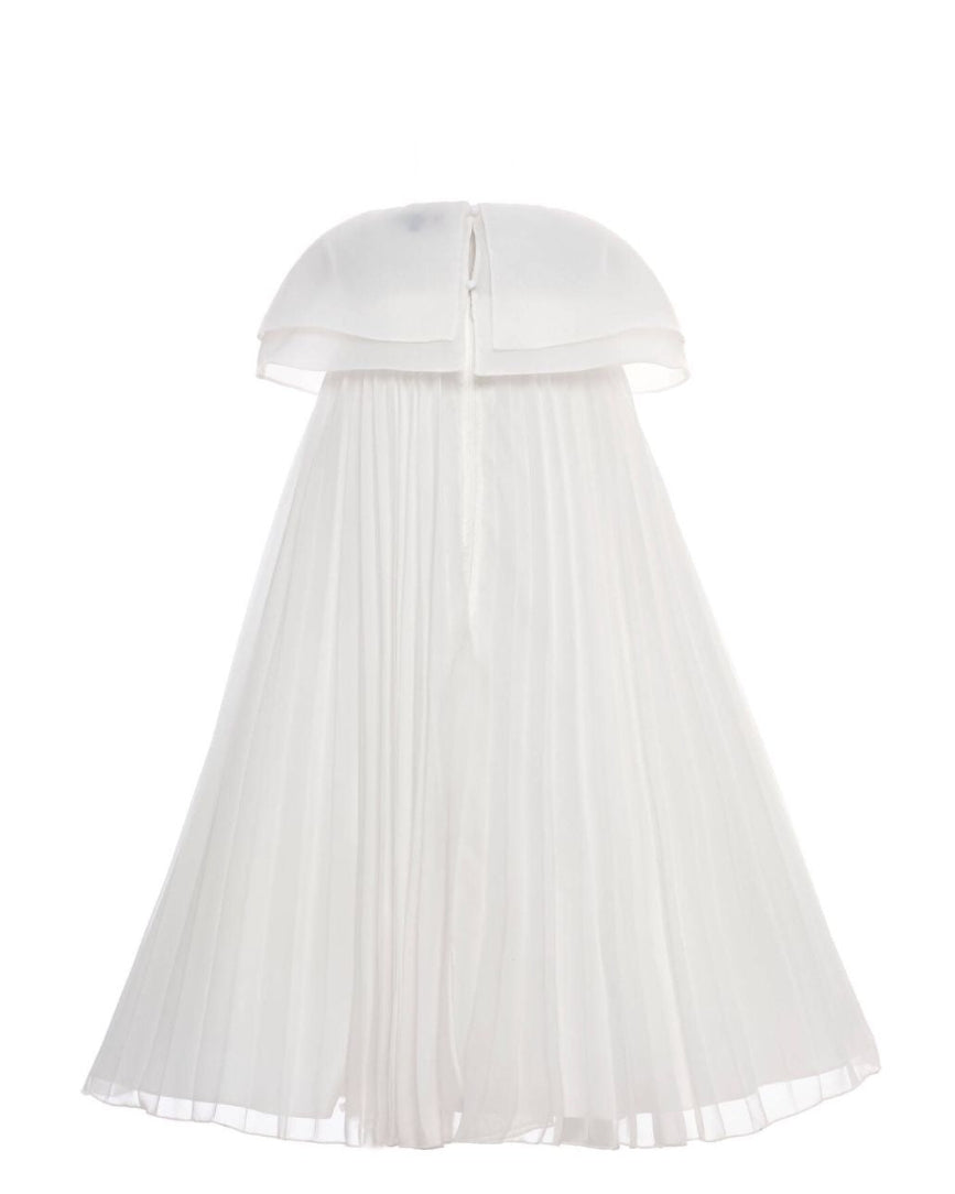 Soft Bloom Cape Dress