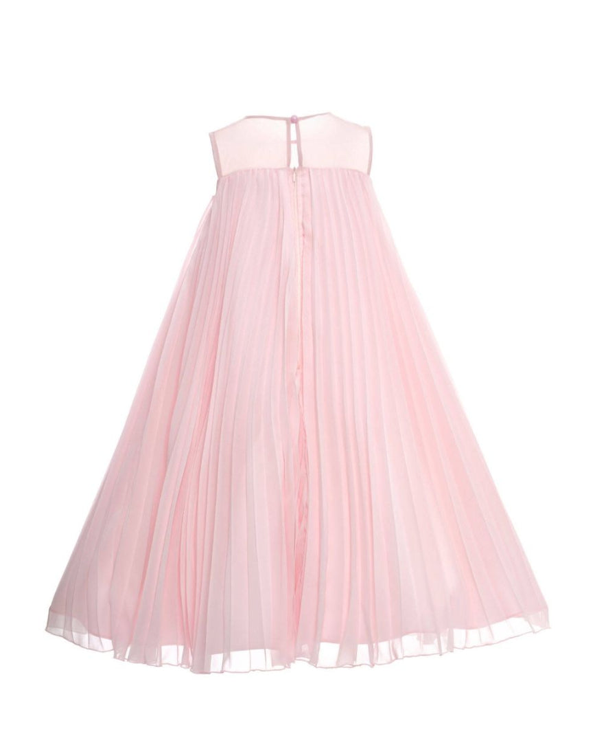 Soft Bloom Cape Dress