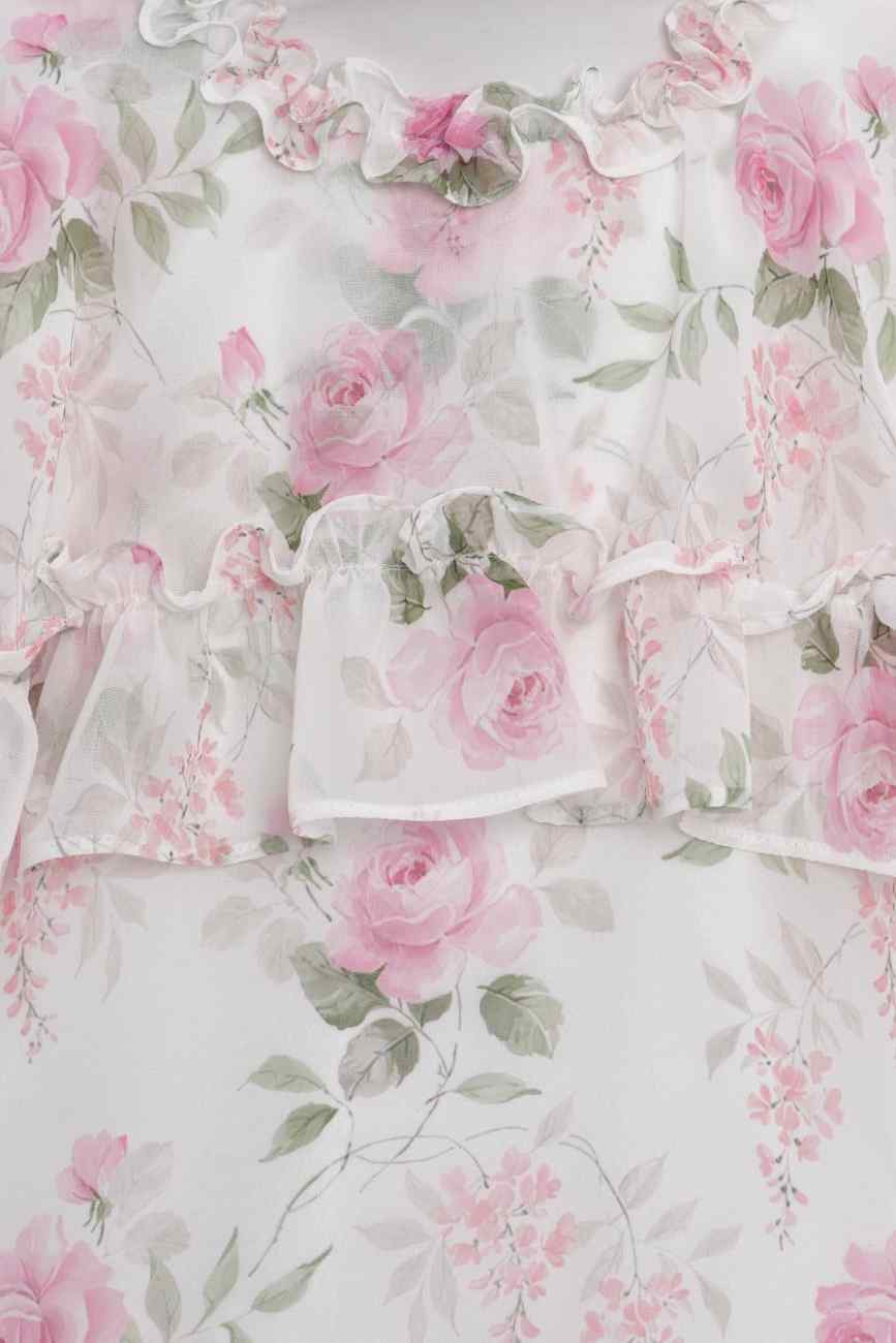 Rose Ruffle Dress