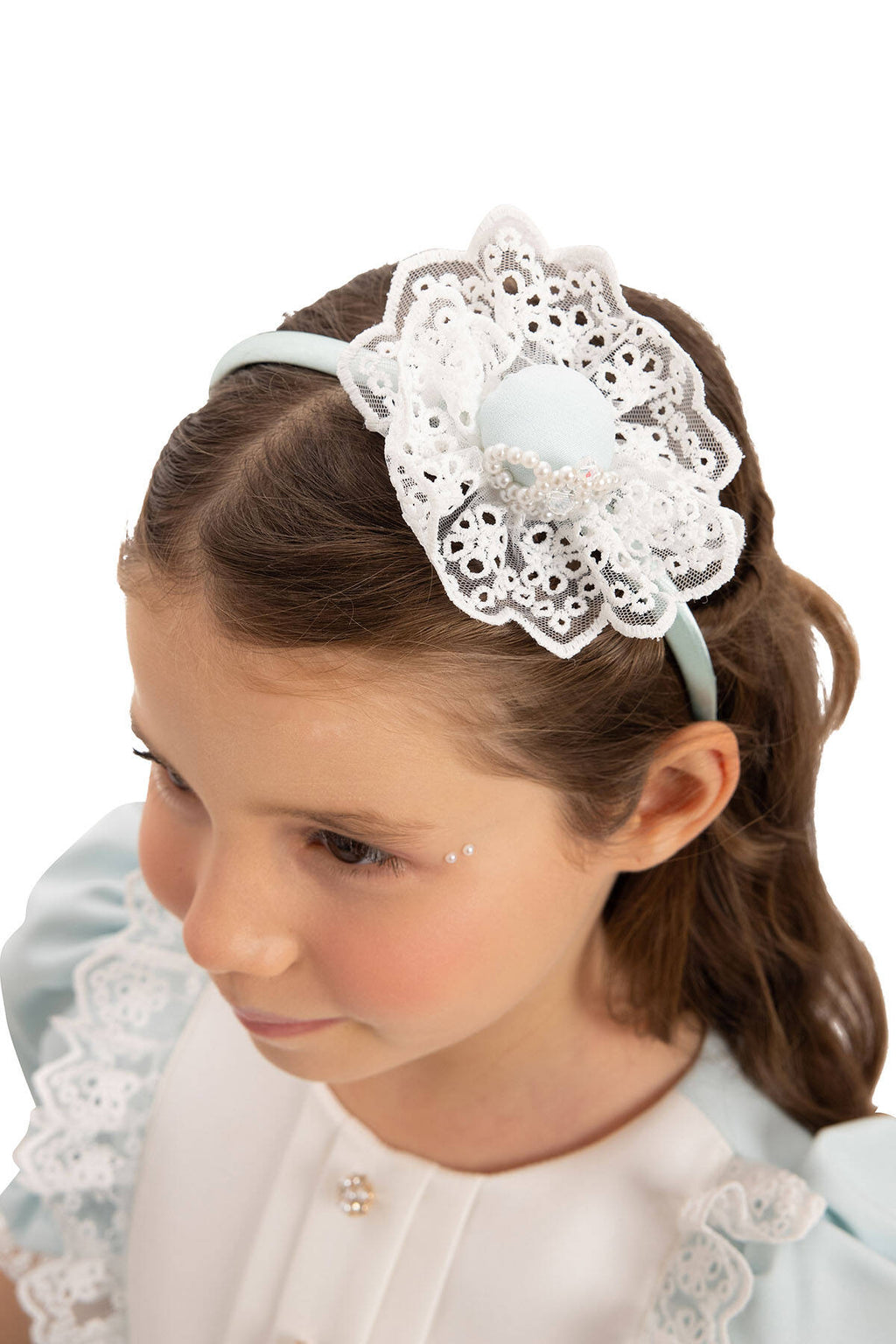 Teddy bow Baby Dress